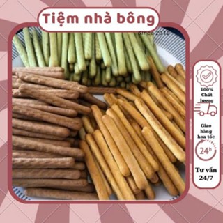 Bánh quy đũa mặn mix vị Socola/Bơ sữa/Chùm ngây 500Gr
