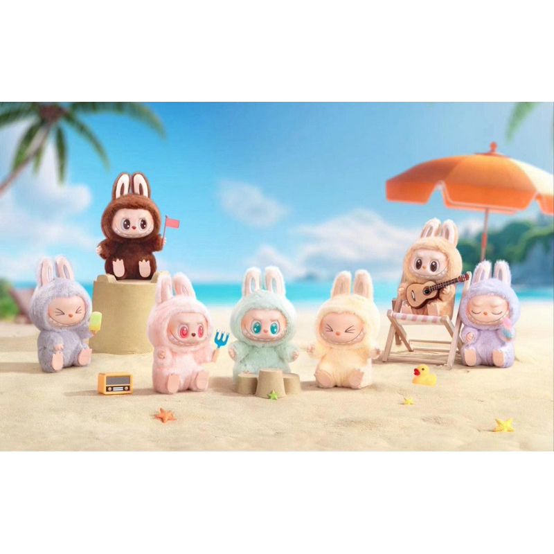 [ CÓ SẴN ] POPMART Móc khóa Labubu Macaron, Have a seat Blindbox Full Series