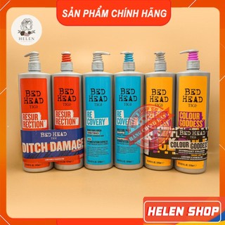 Cặp Dầu Gội Xả TIGI 970ML*2 - TIGI Bed Head Phục Hồi Tóc Hư Tổn | Hàng Chính Hãng