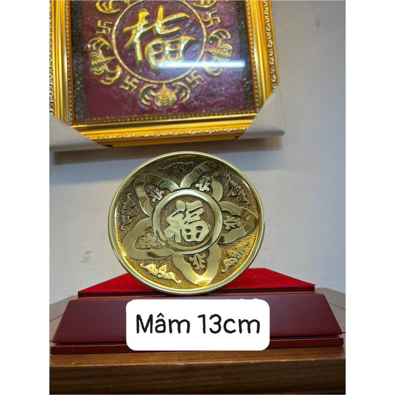 Mâm ngũ quả mâm trầu cau mâm bồng bằng đồng cỡ nhỏ