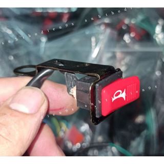 Nút Passing Gắn Chân Gương Xe Máy