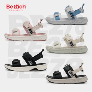 Giày Sandal 2 Quai Ngang Nam Nữ BeRich BE278 - Dép Quai Hậu Lót Cao Su 3,5cm