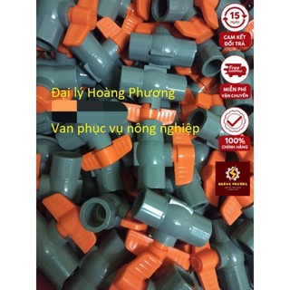 van nhựa, khóa nhựa 21-27 pvc chuyên dùng cho nông trại