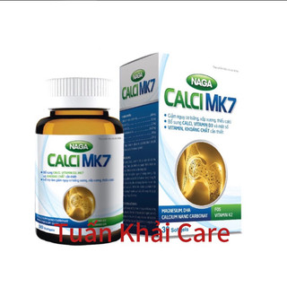 [CHÍNH HÃNG + QUÀ TẶNG ] CANXINANO MK7 NAGA - Bổ Sung Calci, giảm quá trình thoái hoá của xương- Hộp 30 viên