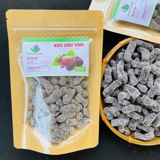 Mứt dâu tằm Mangline Farm 250g Đặc Sản Đà Lạt, đồ ăn vặt ngon ngọt mềm dẻo ăn là ghiền