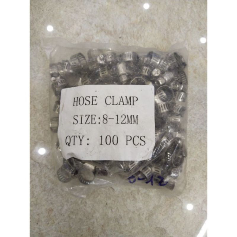 100 đai siết inox 12-20