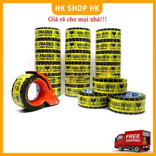 Băng Dính Hàng Dễ Vỡ, Băng Keo Niêm Phong Hàng Hóa, Cắt băng dính