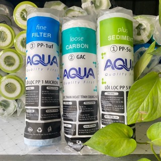 lõi lọc nước 123 aqua - bộ lõi lọc thô 123