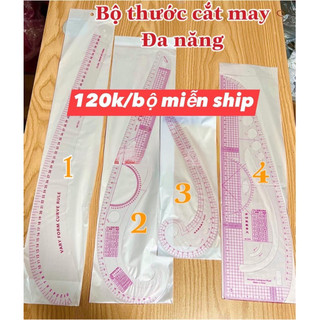 Bộ thước dẻo đa năng cắt may