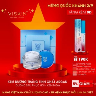 Kem dưỡng trắng VISKIN tinh chất Argan - 30g [CHÍNH HÃNG]