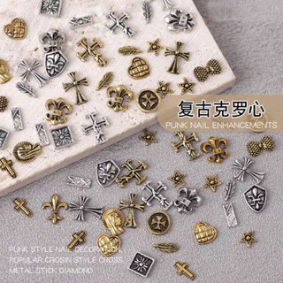 Charm Thánh giá hợp kim trang trí móng Tay 1k,charm thánh giá