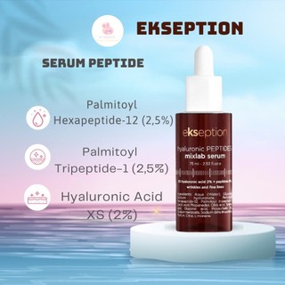 [HÀNG CTY] Serum Dưỡng Ẩm Và Giảm Nếp Nhăn Ekseption Hyaluronic Peptides Mixlab Serum 75ml