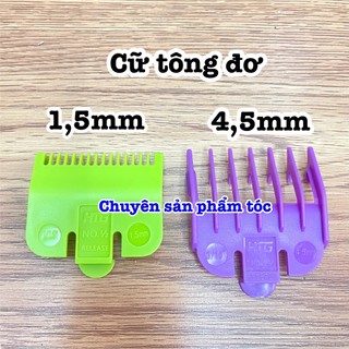 ✅ Cữ tông đơ 1,5 - 4,5mm chuyên fade ( cữ xanh - tím )