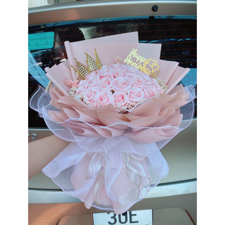 Bó Hoa Sáp 30 Bông Mix Hoa Bi