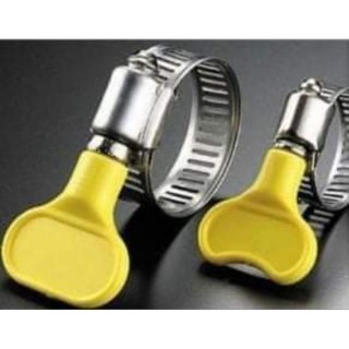 đai siết inox có tay vặn nhựa tiện dụng