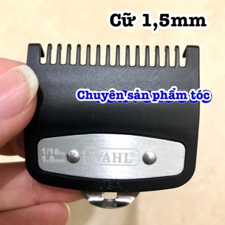 ✅ Cữ tông đơ 1,5 3 4,5 - cữ gá thép chuyên fade WAHLL (cữ đen)