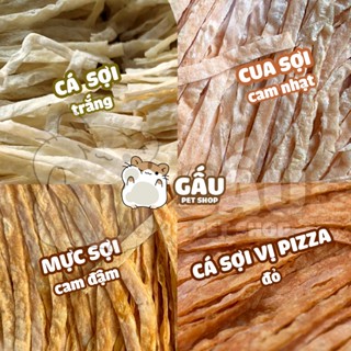 Cá sợi / Cua sợi / Mực sợi cho Hamster