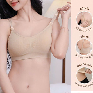 Áo lót hút sữa rảnh tay dùng máy hút sữa không dây Hyewon Hàn Quốc , áo bra áo lót mẹ bầu và cho con bú đúc su