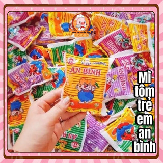  Combo 50 Gói Mì Tôm Trẻ Em An Binh Mì Ăn Liền Trẻ Em Mì An Binh Tuổi Thơ Tiệm Ăn Vặt Bé Heo 