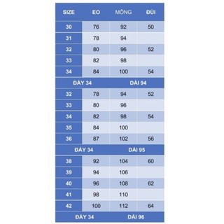 Quần Jean Big Size(55-100kg) MSHY01