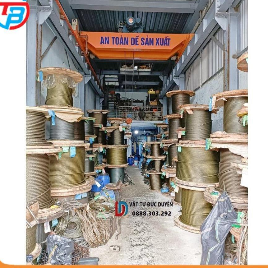 Dây cáp thép Mạ Kẽm / Bọc Nhựa / Inox 304 1li 2li 3li 4li 5li 6li (MM) - Cáp Thép Thái Bình Vina