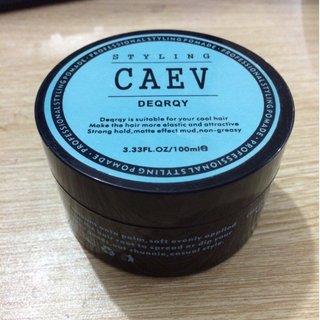 combo sáp vuốt tóc Caev và gôm luxurious