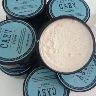 combo sáp vuốt tóc Caev và gôm luxurious