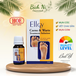 Dung dịch Ellgy Corns & Warts loại sạch mụn cóc, mụn cơm, chai mắt cá chân.