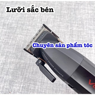 ✅VGR Tông đơ cắt tóc VGR 003 tăng tốc lưỡi mài chuốt sắc bén kim loại titanium sứ ceramic pin 2500mAh thời gian sử dụng