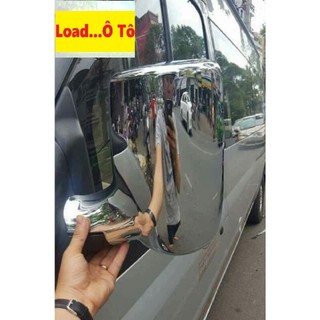Ốp Gương Chiếu Hậu Xe Ford Transit 2025-2014 Mẫu Có Tai Dưới Cao Cấp, Bộ 02 Ốp Gương Có Sẵn Keo Dán 3M