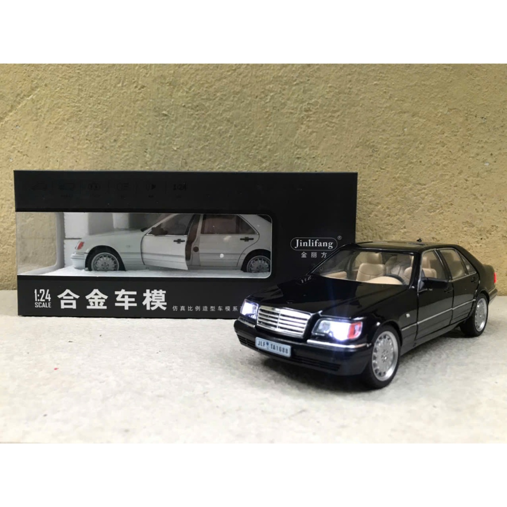 Mô hình xe Mercedes Benz W140 Class S320 1:24