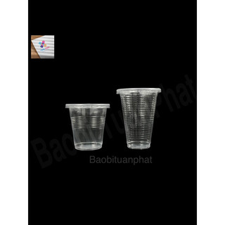 Conbo 50 cốc đựng canh kèm nắp 300ml 400ml 500ml