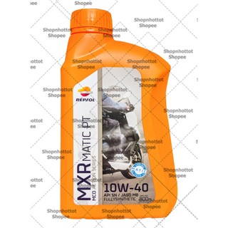Dầu nhớt cao cấp cho xe số Repsol Mxr Platinum 10w40 800ml - Shopnhottot