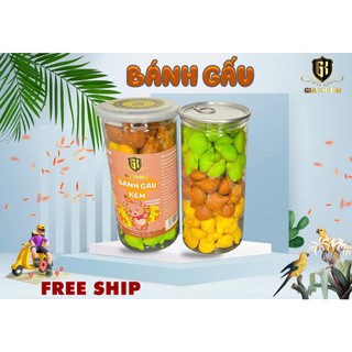 Bánh gấu nhân kem mix 3 vị 400gram