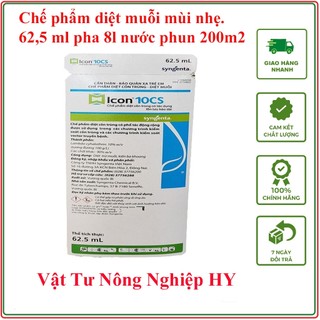 Thuốc muỗi ICON 10CS Syngenta gói 62,5ml pha 8-10 lít nước