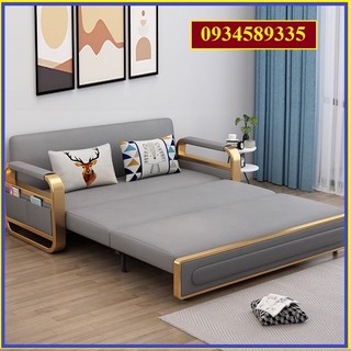 Sofa Giường, Giường Thông Minh, Sofa Đa Năng Có Ngăn Chứa Đồ, Tặng Kèm 2 Gối Vải NaNo Cao Cấp