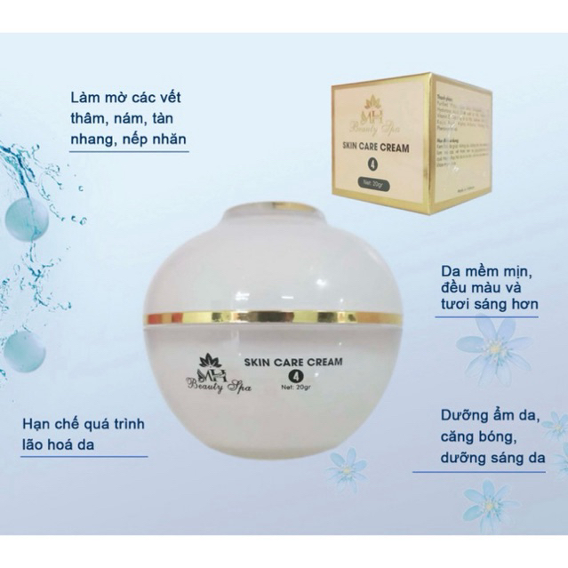kem số 4 mh beauty spa
