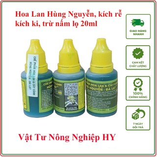 Chế phẩm hoa lan Hùng Nguyễn , Siêu ra rễ, kích ki, trừ nấm 20ml...