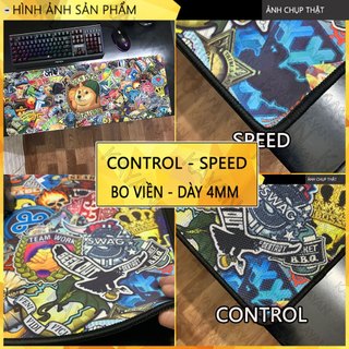 [CONTROL-SPEED] Lót chuột, bàn di chuột gaming cỡ lớn SIÊU DÀY