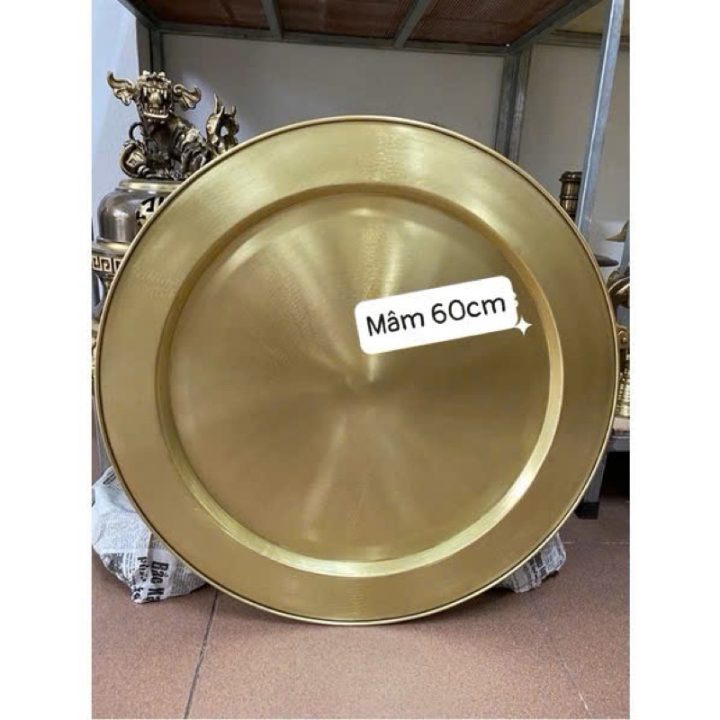 mâm đồng ,mâm ăn cơm bằng đồng