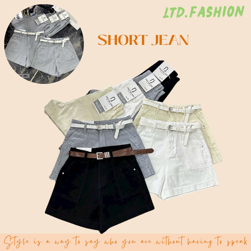 QUẦN SHORT KAKI TÚI ĐẮP - LTD.FASHION - TK3891