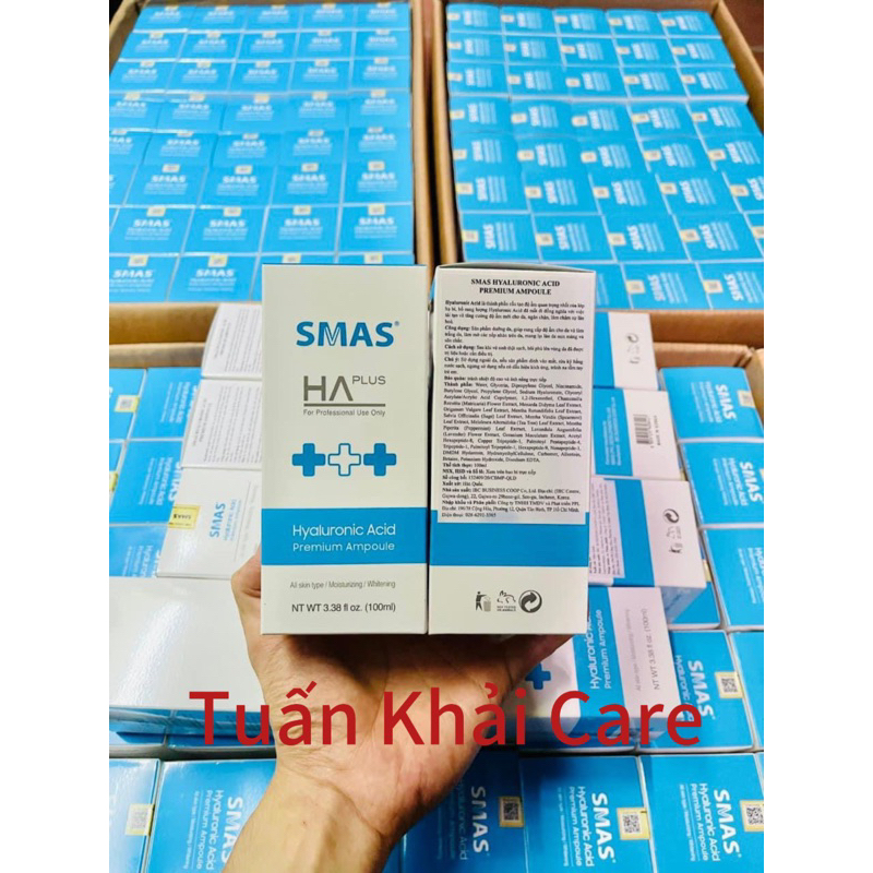 Smas HA plus / SMAS HA serum cấp ẩm chai 100ml