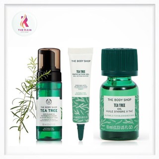 Bộ sản phẩm chắm sóc da mụn The Body Shop Tea Tree
