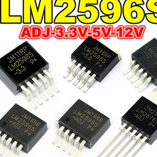 IC nguồn LM2596S ADJ/3.3/5/12 chính hãng.