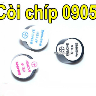 Còi chíp 3V/5V/12V TMB09A05 0905 9mmx5.5mm
