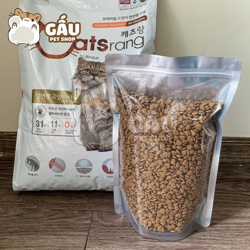 Thức ăn cho Mèo mọi lứa tuổi Hạt Catsrang 1KG