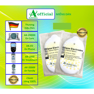 Combo 2 Cặp dán máy Massage xung điện Aukewel - Hàng Chính Hãng