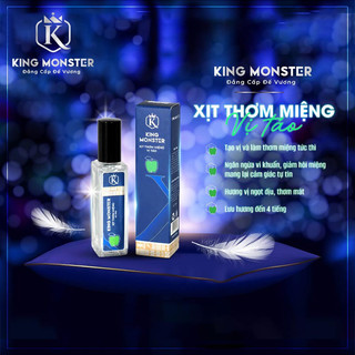 King Monster Xịt thơm miệng Hương vị ngọt dịu thơm mát