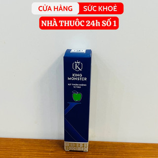 King Monster Xịt thơm miệng Hương vị ngọt dịu thơm mát