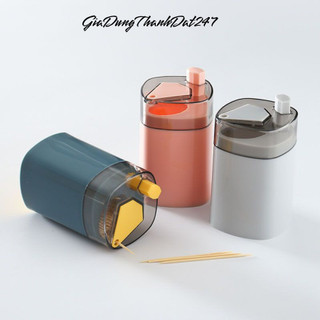 Hũ đựng tăm xỉa răng thông minh tự động lấy tăm - lọ đựng tăm, hộp đựng tăm thông minh
